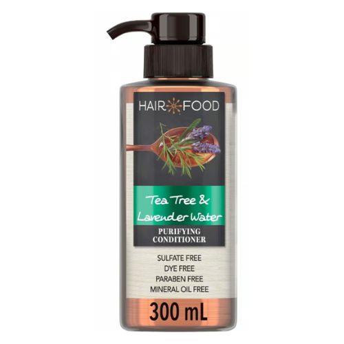 Hair Food Purifying Conditioner Tea Tree & Lavender Water 300ml Shampoo & Conditioner Hair Food   