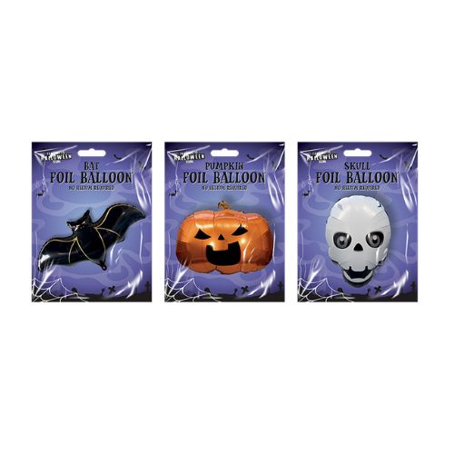 Halloween Foil Balloon Assorted Styles Halloween Decorations Gem Imports   