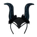 Spooksville Halloween Horn Headbands Assorted Colours Halloween Accessories FabFinds Black  