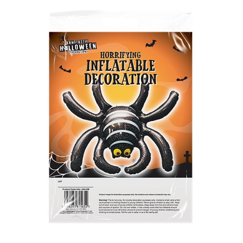 Horrifying Halloween Inflatable Decorations Assorted Styles Halloween Decorations Gem Imports Spider  