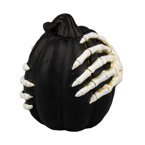 Halloween Cement Skeleton Pumpkin Decoration 10cm Assorted styles  FabFinds Hand  