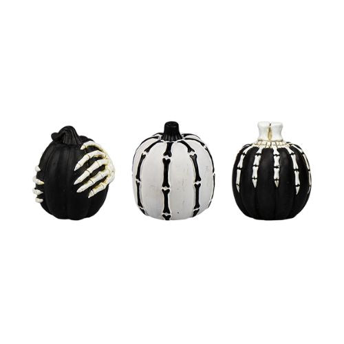 Halloween Cement Skeleton Pumpkin Decoration 10cm Assorted styles  FabFinds   