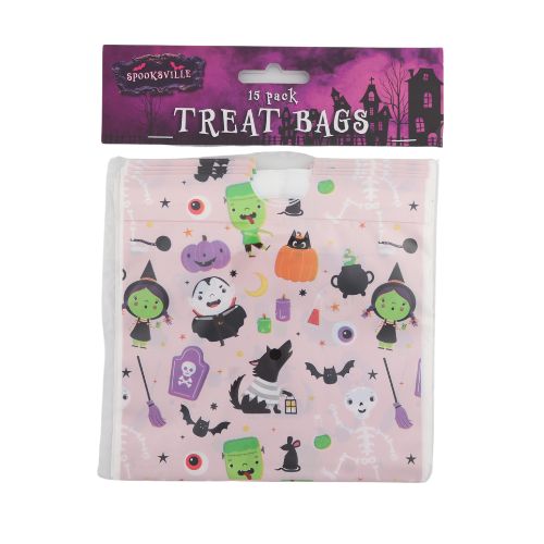 Spooksville Halloween Treat Bags 15 Pack Halloween Accessories FabFinds   