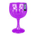 Spooky Halloween Plastic Wine Goblet Assorted Colours Halloween Accessories Gem Imports Purple  