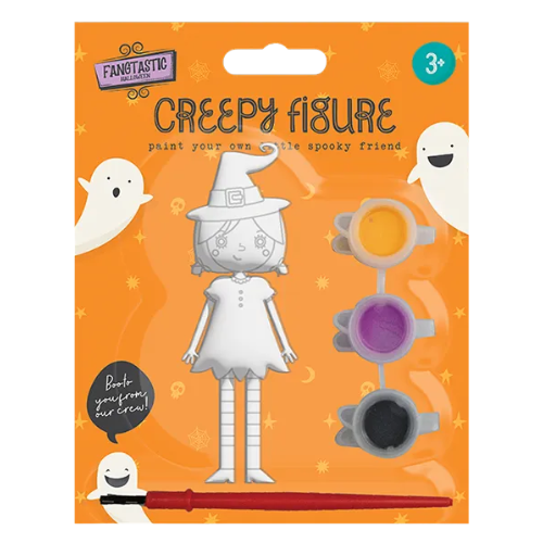 Paint Your Own Halloween Figure Assorted Characters Halloween Accessories Gem Imports Witch New
