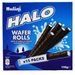 Nutini Halo Wafer Rolls with Vanilla Cream Filling 15 x 150g Biscuits & Cereal Bars Nutini Pack of 1
