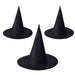 Hanging Witch Hat Decorations 3 Pack 20cm Halloween Decorations FabFinds