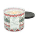 Mainstays Scented 3 Wick Jar Candle Happy Holly Days 13oz Candles Mainstays