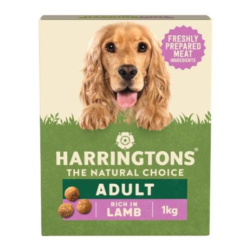 Harringtons Adult Rich In Lamb & Rice Dry dog Food 1kg Dog Food harringtons   