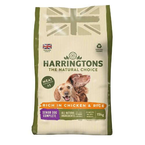 Harringtons Chicken & Rice Senior Dog Food 2kg Dog Food & Treats harringtons   