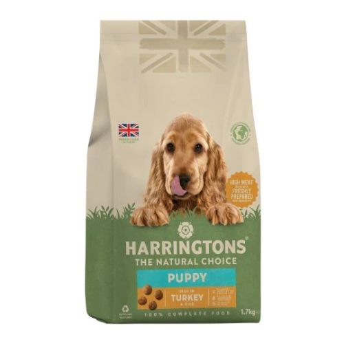 Harringtons Puppy Turkey & Rice Dry Dog Food 1.7kg Dog Food & Treats harringtons   
