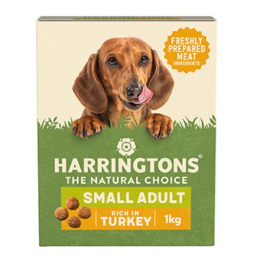 Harringtons Small Adult Turkey & Rice Dry Dog Food 1kg Dog Food & Treats harringtons   