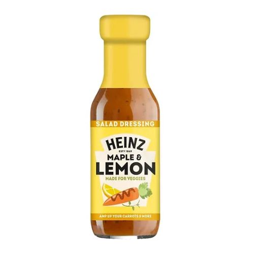 Heinz Maple & Lemon Salad Dressing 250ml Condiments & Sauces Heinz   