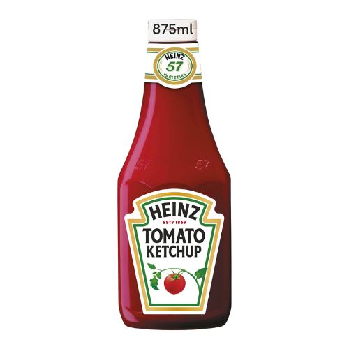 Heinz Tomato Ketchup 875ml 1kg Condiments & Sauces Heinz   