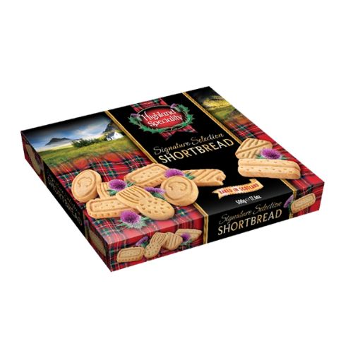 Highland Speciality Signature Selection Shortbread 500g Biscuits & Cereal Bars highland speciality   