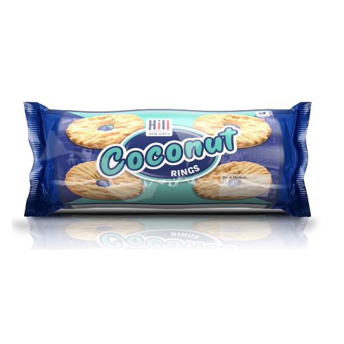 Hill Coconut Rings Biscuits 150g Biscuits & Cereal Bars Hill   