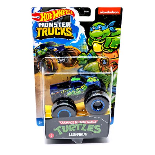 Hot Wheels Monster Trucks Teenage Mutant Ninja Turtles Assorted Styles Toys Nickelodeon Leonardo