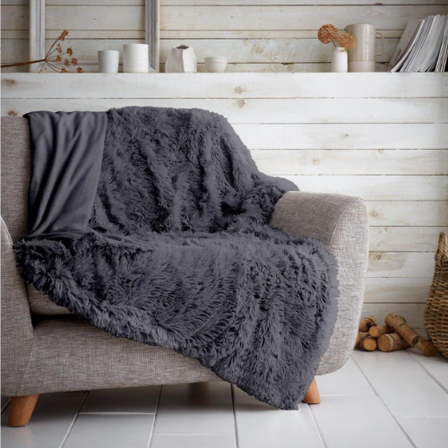 Hug & Snug Cozy Throw 150x200cm Assorted Colours Throws & Blankets FabFinds