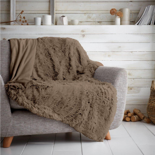 Hug & Snug Cozy Throw 150x200cm Assorted Colours Throws & Blankets FabFinds