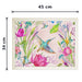 Hummingbird Print Lap Tray with Cushioned Base 45cm Decorative Trays FabFinds