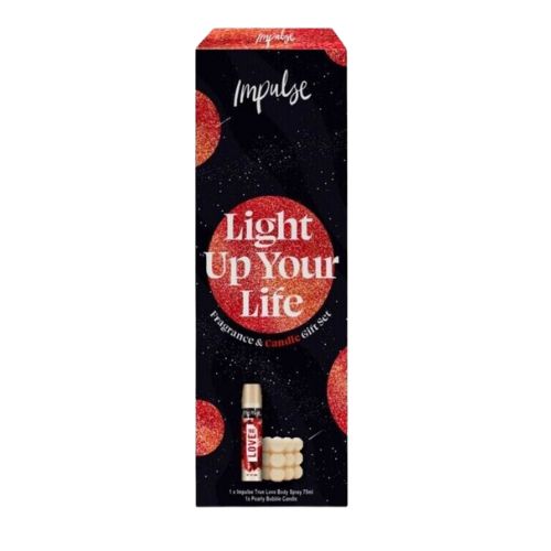 Impulse Light Up Your Life Fragrance & Candle Gift Set 130g FabFinds