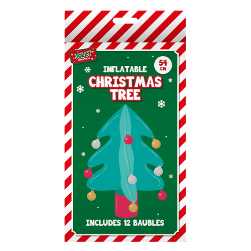 Inflatable Christmas Tree with Baubles 54cm Christmas Decoration FabFinds