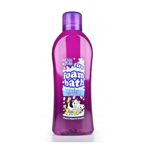 Kids Zone Berry Explosion Bath Foam 1 Litre Bath Salts & Bombs Kids Zone   