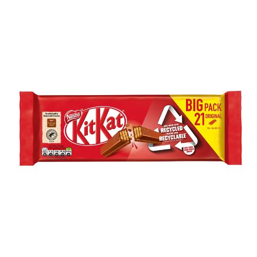 Nestle Kit Kat Original Big 21 Pack (21 x 20.7g) Chocolate Nestle   