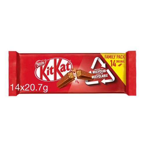 Kit Kat Family Pack 14 Bars 289.8g Chocolate Nestle   