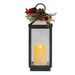 LED Christmas Lantern 20cm x 9cm Christmas Candles & Holders FabFinds