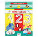 A4 Wipe Clean 123 Learn & Write Numbers Booklet Kids Stationery Bookoli