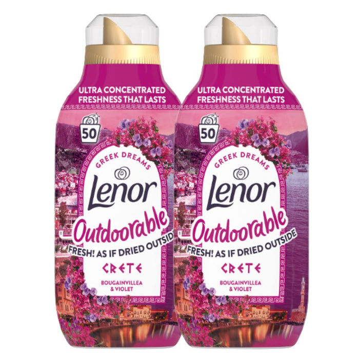 Lenor Outdoorable Crete Bougainvillea & Violet 50w Laundry - Fabric Conditioner Lenor 2