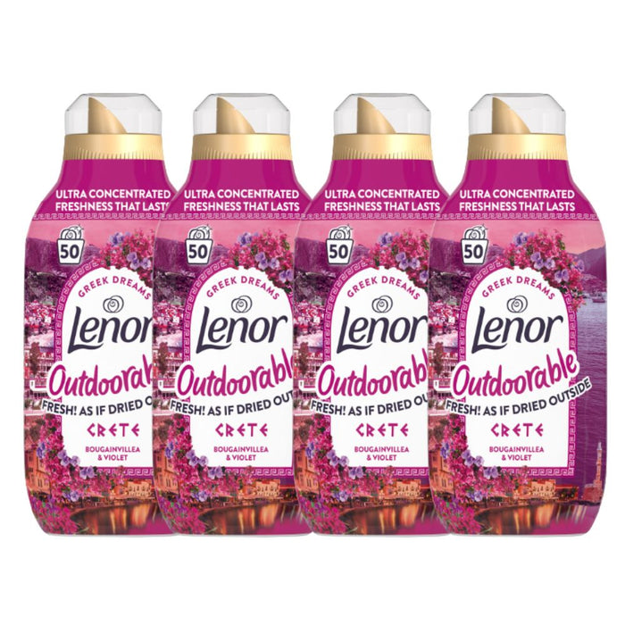Lenor Outdoorable Crete Bougainvillea & Violet 50w Laundry - Fabric Conditioner Lenor 4