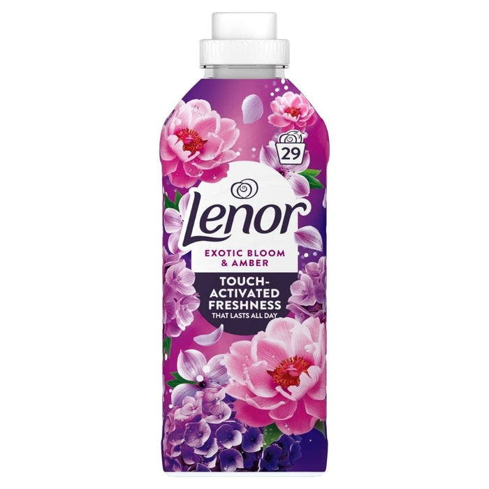 Lenor Exotic Bloom and Amber Fabric Conditioner 29 Washes 899ml Assorted Packs
