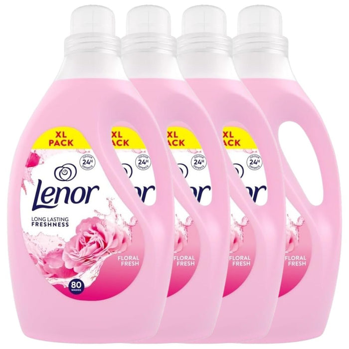 Lenor Fabric Conditioner Floral Fresh 80 Washes Assorted Pack Laundry - Fabric Conditioner Lenor 4 Pack