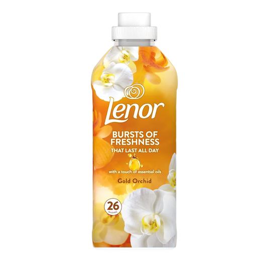 Lenor Orchid Gold Fabric Conditioner 26 Washes Assorted Packs Laundry - Fabric Conditioner FabFinds Pack of 1