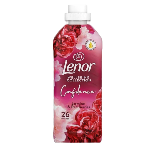 Lenor Ruby Jasmine and Red Berries Fabric Conditioner 26 Washes Assorted Packs Laundry - Fabric Conditioner FabFinds Pack of 1