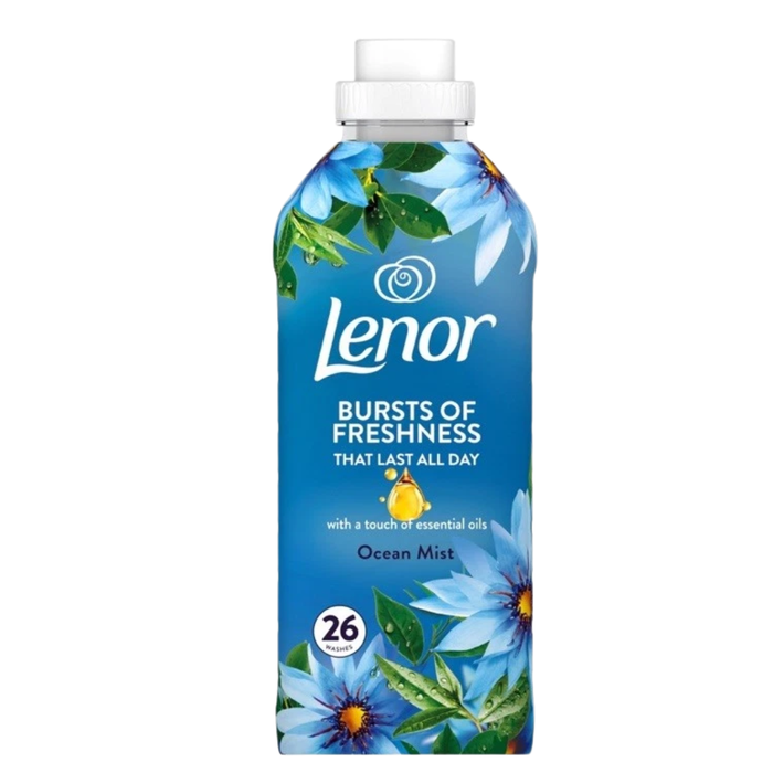 Lenor Ocean Mist Fabric Conditioner 26 Washes Laundry - Fabric Conditioner FabFinds Pack of 1