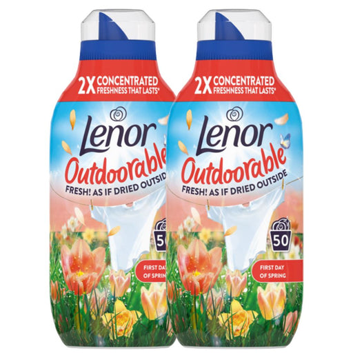 Lenor Outdoorable First Day of Spring Assorted Pack Laundry - Fabric Conditioner Lenor 50 Wash 2