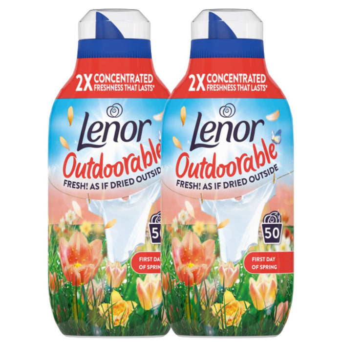 Lenor Outdoorable First Day of Spring Assorted Pack Laundry - Fabric Conditioner Lenor 50 Wash 2