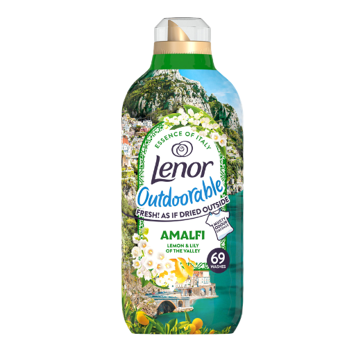 Lenor Outdoorable Amalfi Fabric Conditioner Lemon and Lily of the Valley 69 Washes 966ml Assorted Packs Laundry - Fabric Conditioner Lenor Pack of 1