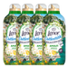Lenor Outdoorable Amalfi Fabric Conditioner Lemon and Lily of the Valley 69 Washes 966ml Assorted Packs Laundry - Fabric Conditioner Lenor Pack of 4