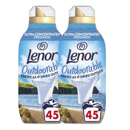 Lenor Outdoorable Fabric Conditioner Sea Breeze Stroll Assorted Laundry - Fabric Conditioner FabFinds 45 Wash 2