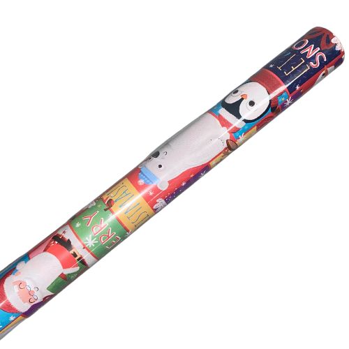 Christmas Characters Wrapping Paper Assorted Designs 5M Christmas Wrapping & Tissue Paper FabFinds   