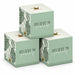 Little Duck UltraSoft Boutique Cube Tissues 56 Sheets 3 Ply, Botanicals Believe In design, pack of 3