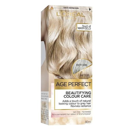 L'Oreal Paris Age Perfect Beautifying Colour Care Warm Gold 80ml Hair Dye l'oreal   