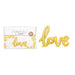 Perfect Day Love Gold Foil Balloon 45cm x 55cm Party decor Fabfinds   