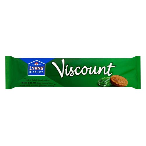 Lyons' Biscuits Viscount 196g Chocolates Lyons   