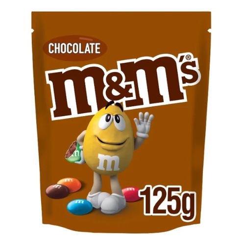 Chocolate M&M's Pouch 125g Chocolate m&m's   