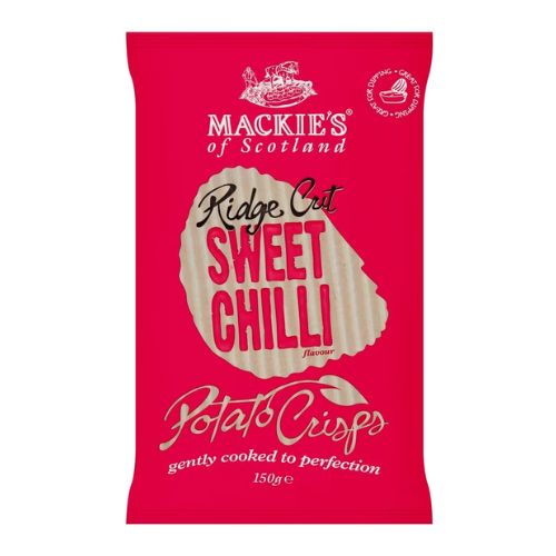 Mackie's Of Scotland Ridge Cut Sweet Chilli Potato Crisps 150g - FabFinds
